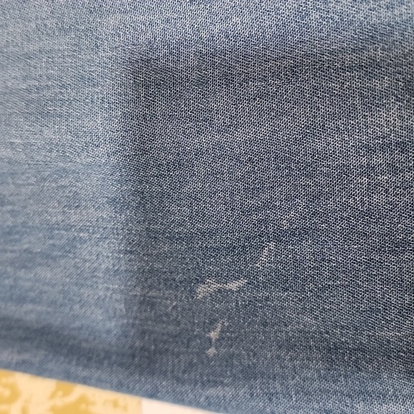 Vintage Embroidered Blue Denim Dress - Picture 10 of 11